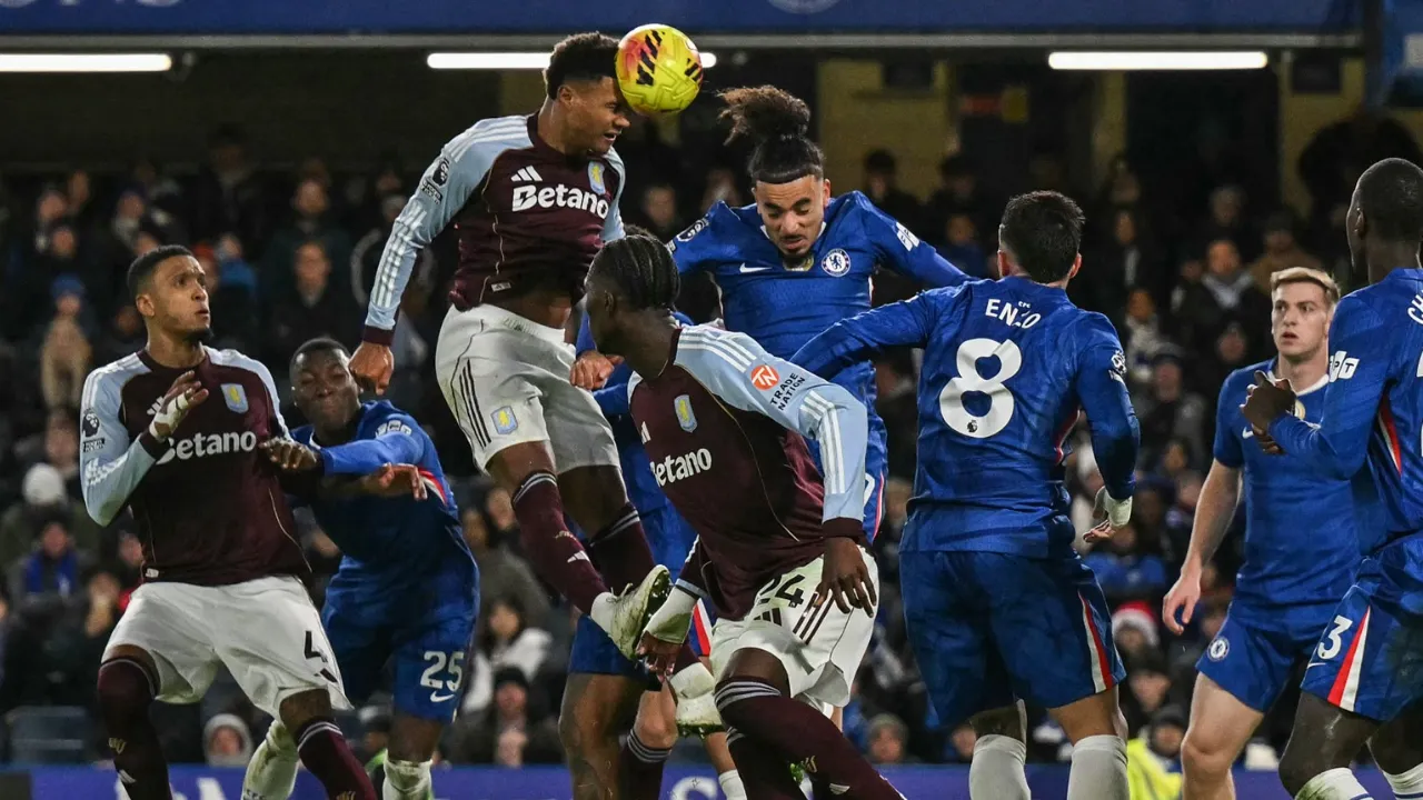 Điểm nóng thế trận màn chạm trán Aston Villa vs Chelsea